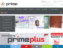 Tablet Screenshot of primeline.com