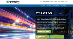 Desktop Screenshot of primeline.ie