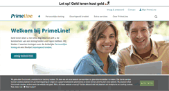 Desktop Screenshot of primeline.nl